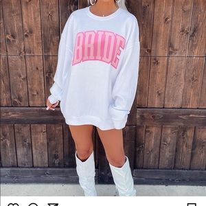BRIDE Sweatshirt 🤍 from Bar T Boutique